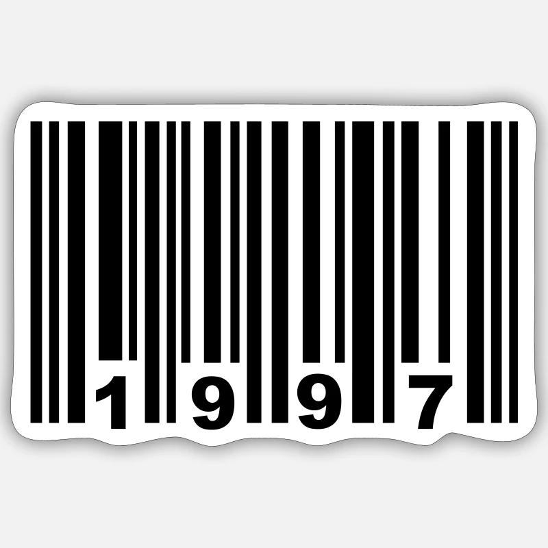 1997 Sticker size S (10 x 10 cm)