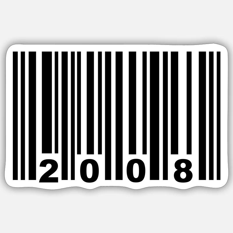 2008 Sticker size S (10 x 10 cm)