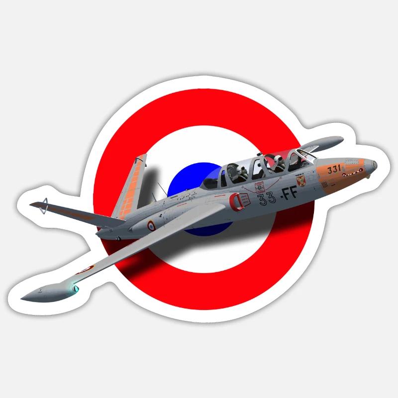FOUGA_1712_MPLB - Sticker size S (10 x 10 cm) - white matte