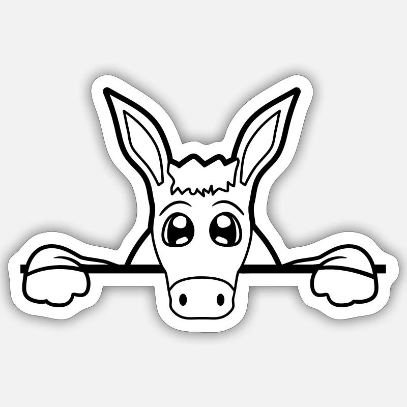 mauer wand halb text feld flaeche schreiben klein Sticker Größe S (10 x 10 cm)