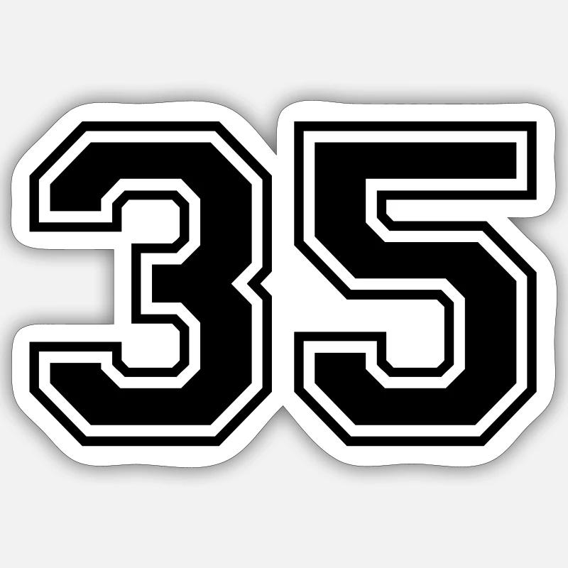 35 Sticker Größe S (10 x 10 cm)