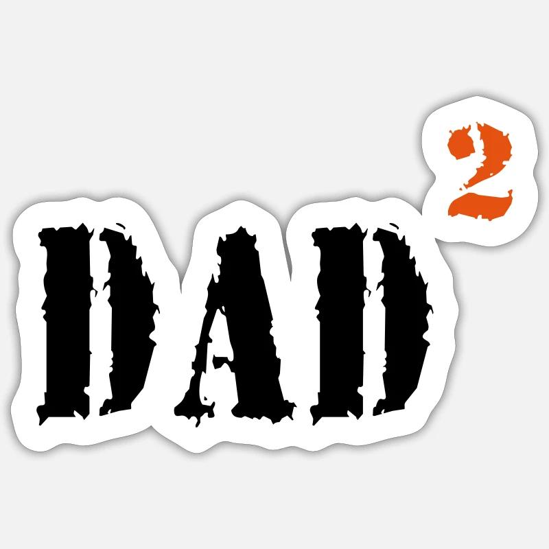 DAD Sticker Größe S (10 x 10 cm)