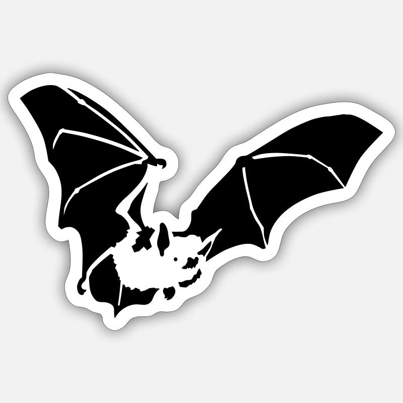 fledermaus Sticker size S (10 x 10 cm)