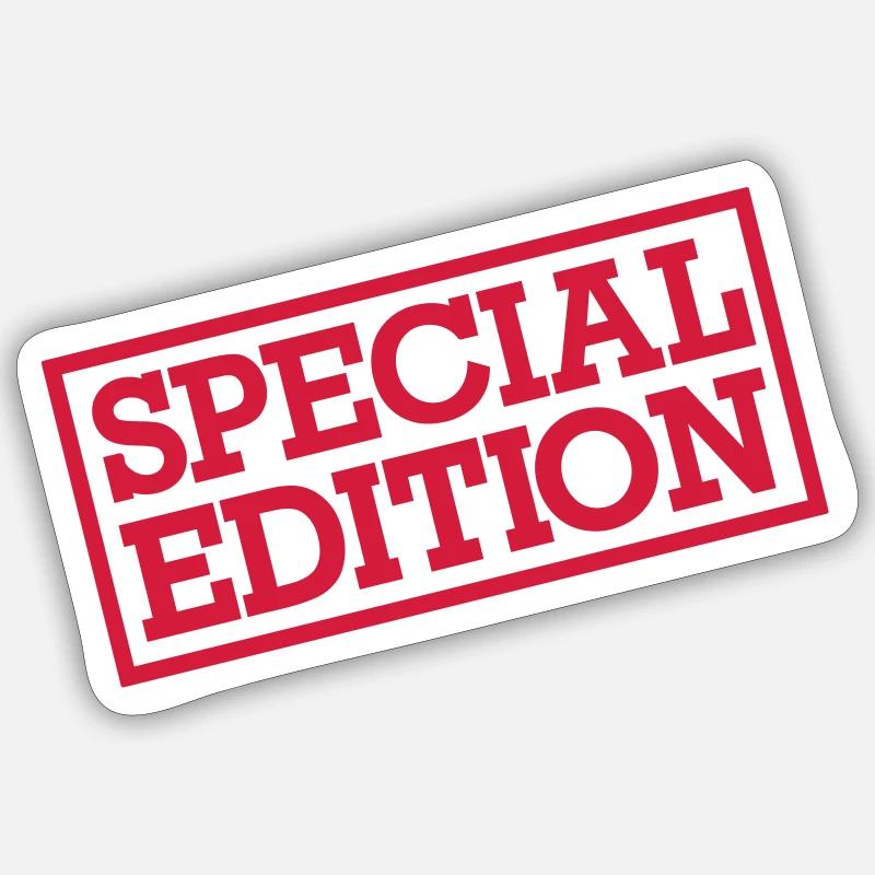 Special Edition - Sticker size S (10 x 10 cm) - white matte