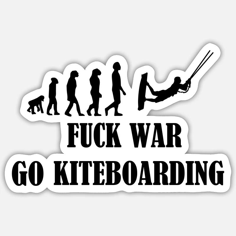 Kiteboard,Kiteboarder,Kiteboarding,Mer,Conseil Sticker taille S (10 x 10 cm)