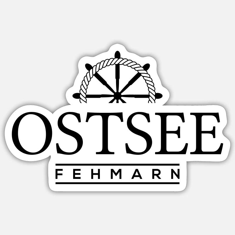 Fehmarn Sticker Größe S (10 x 10 cm)