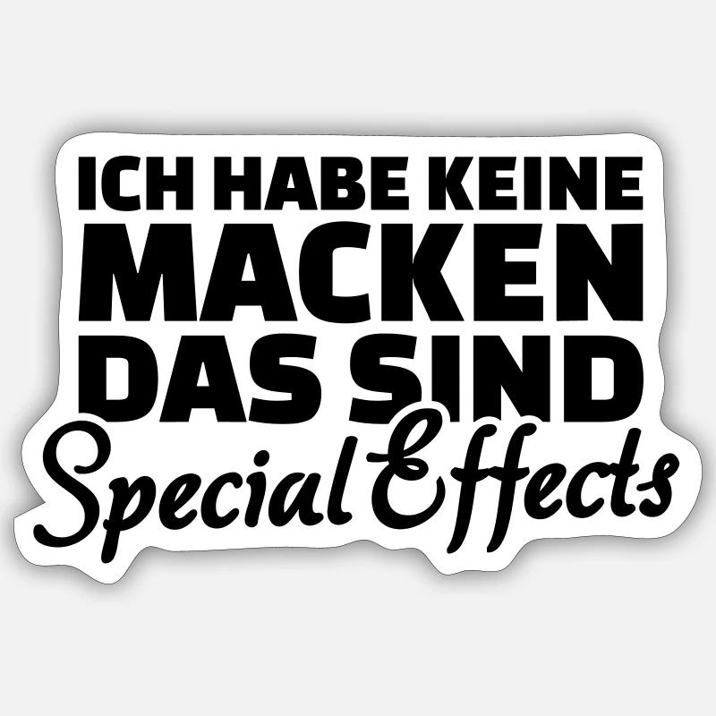 Macken Sticker Größe S (10 x 10 cm)