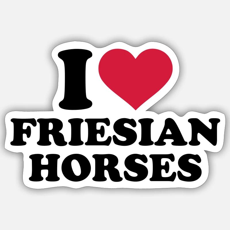 Friese - Sticker Größe S (10 x 10 cm) - Mattweiß
