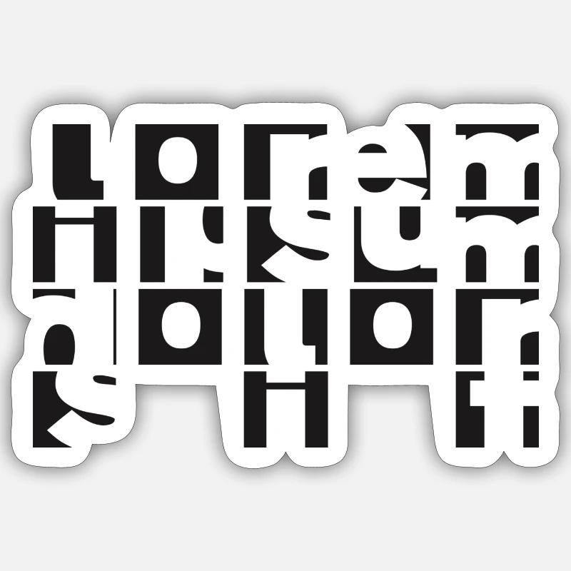 Sticker taille S (10 x 10 cm) - 