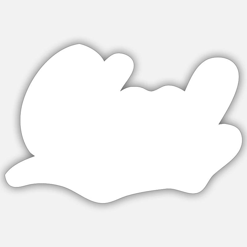 Sticker Größe S (10 x 10 cm) - 