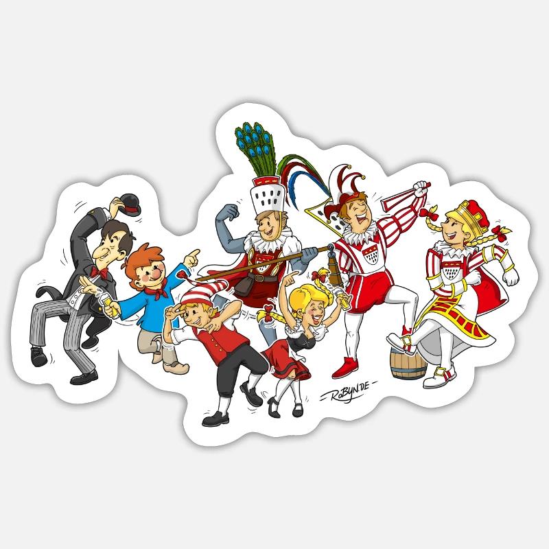 Sticker Größe S (10 x 10 cm) - 