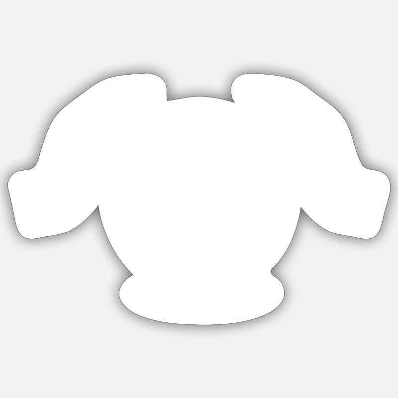 Sticker Größe S (10 x 10 cm) - 