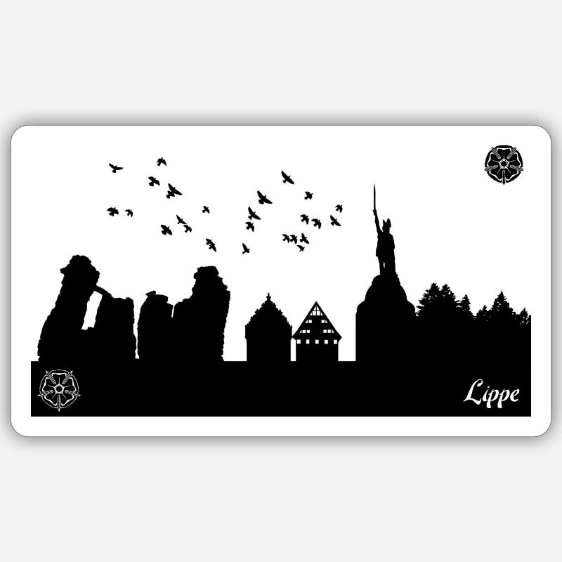 Lipperland #1s Sticker Größe S (10 x 10 cm)