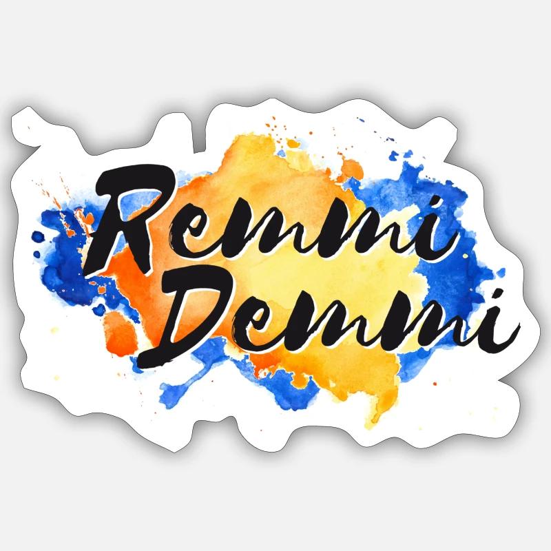 Remmidemmi Sticker Größe S (10 x 10 cm)