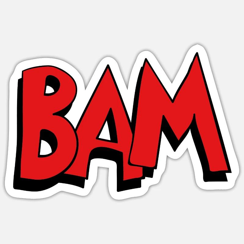 Bam Sticker taille S (10 x 10 cm)