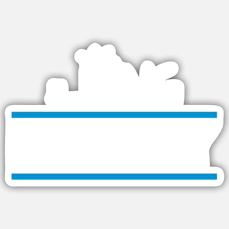 Hunger Sticker size S (10 x 10 cm)