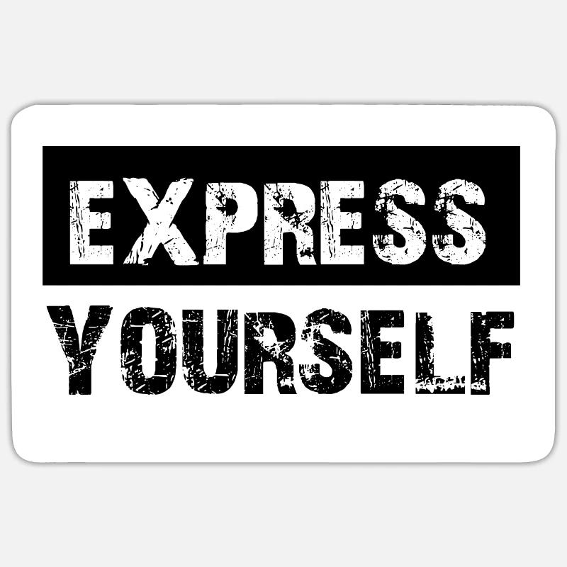 Sticker Größe S (10 x 10 cm) - 