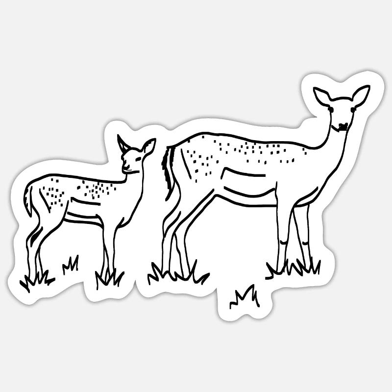 Sticker Größe S (10 x 10 cm) - 