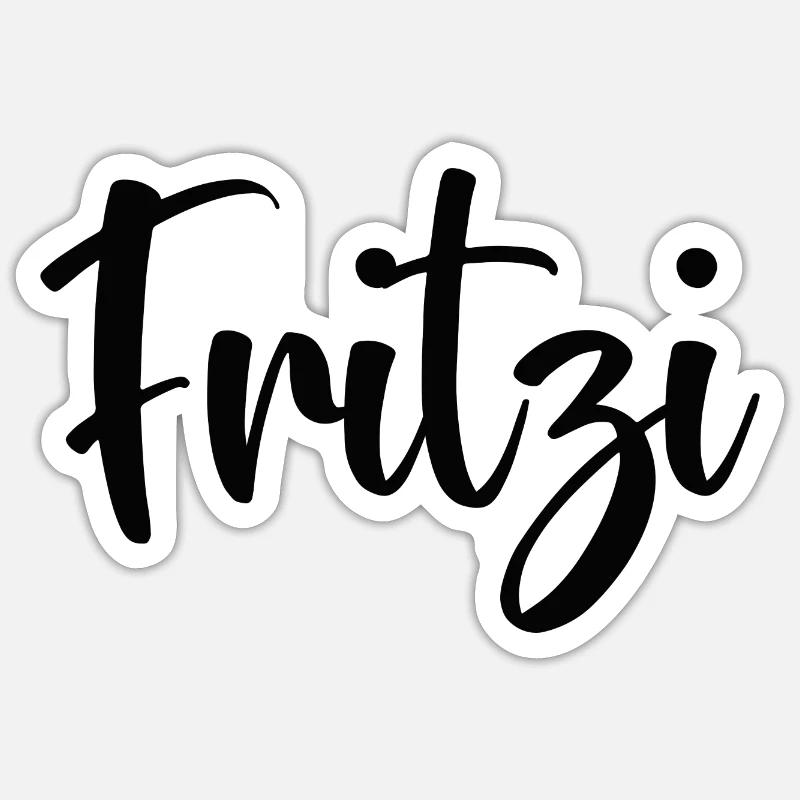 Fritzi Sticker size S (10 x 10 cm)