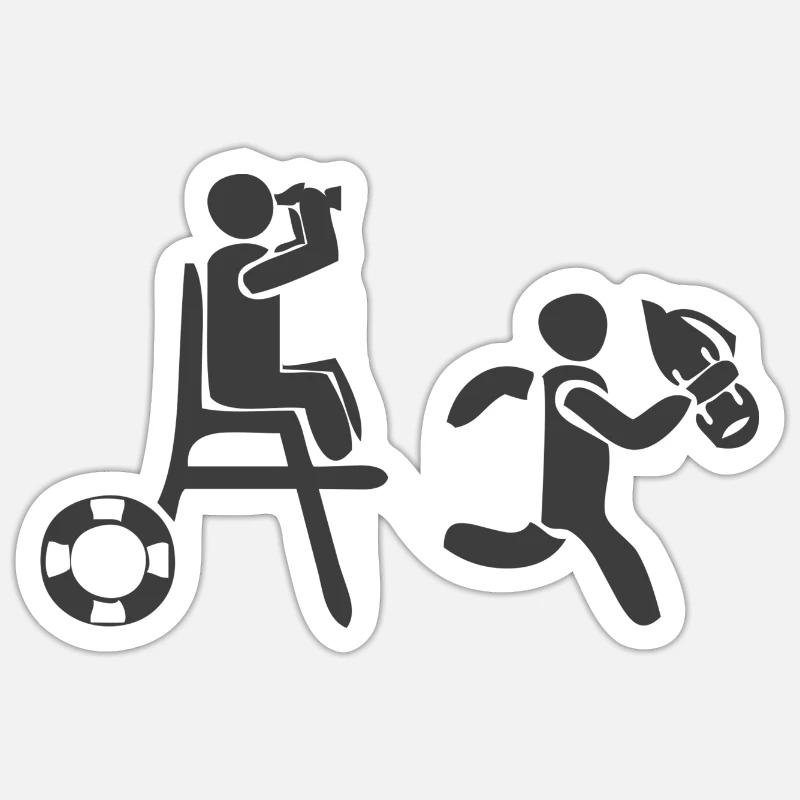 Sticker size S (10 x 10 cm) - 