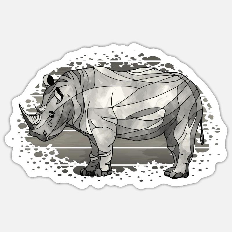Sticker Größe S (10 x 10 cm) - 