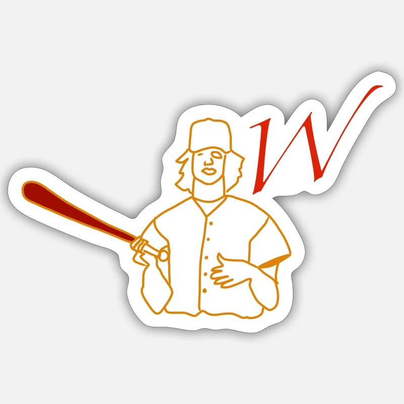 Warriors - Sticker size S (10 x 10 cm) - white matte