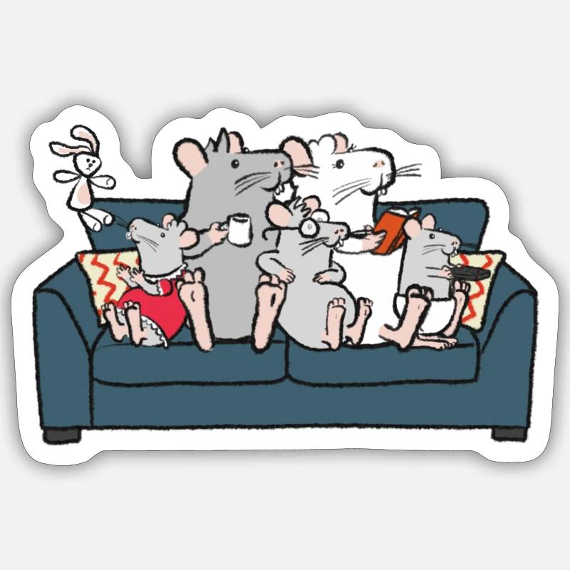 Sticker size S (10 x 10 cm) - 