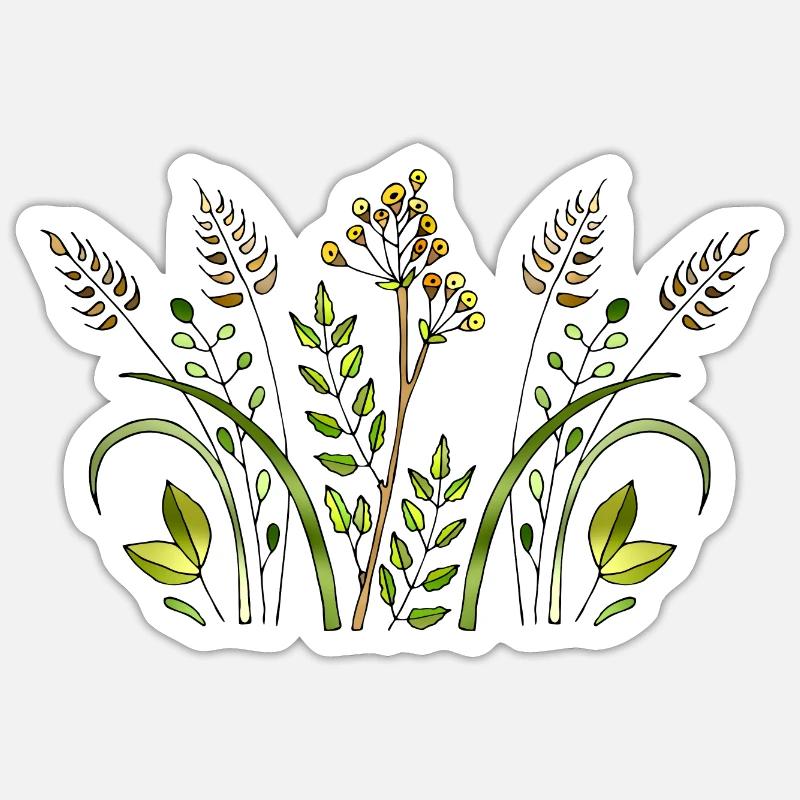 Liste - Sticker Größe S (10 x 10 cm) - Mattweiß