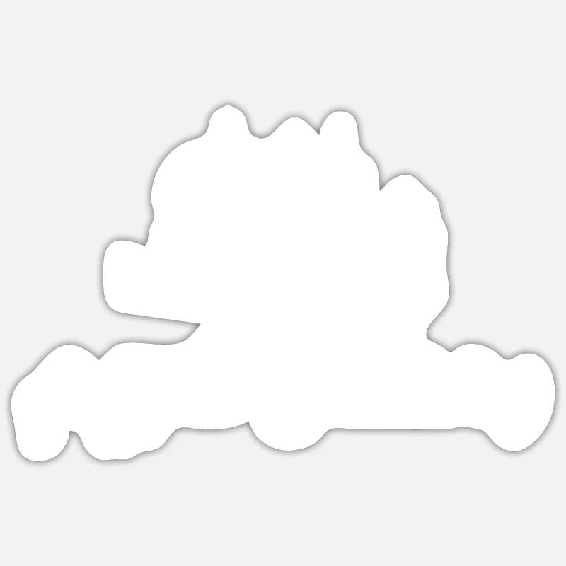 Ramadan Kareem - Sticker Größe S (10 x 10 cm) - Mattweiß