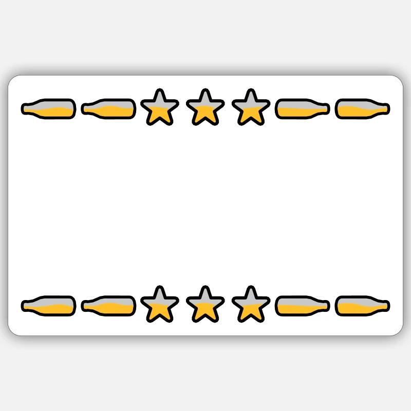 Sticker size S (10 x 10 cm) - 