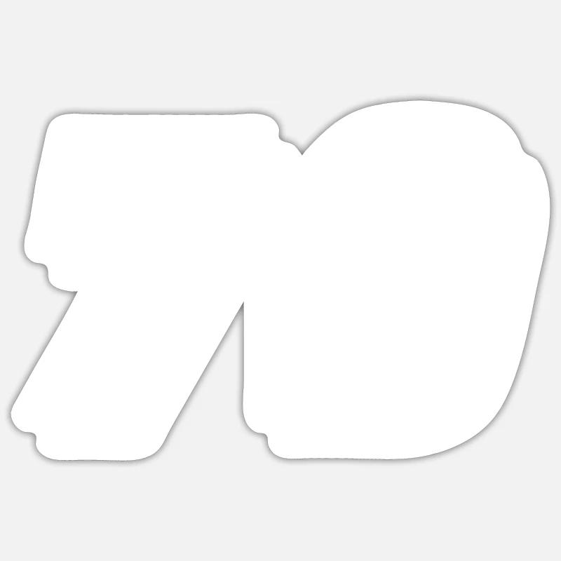 Sticker taille S (10 x 10 cm) - 