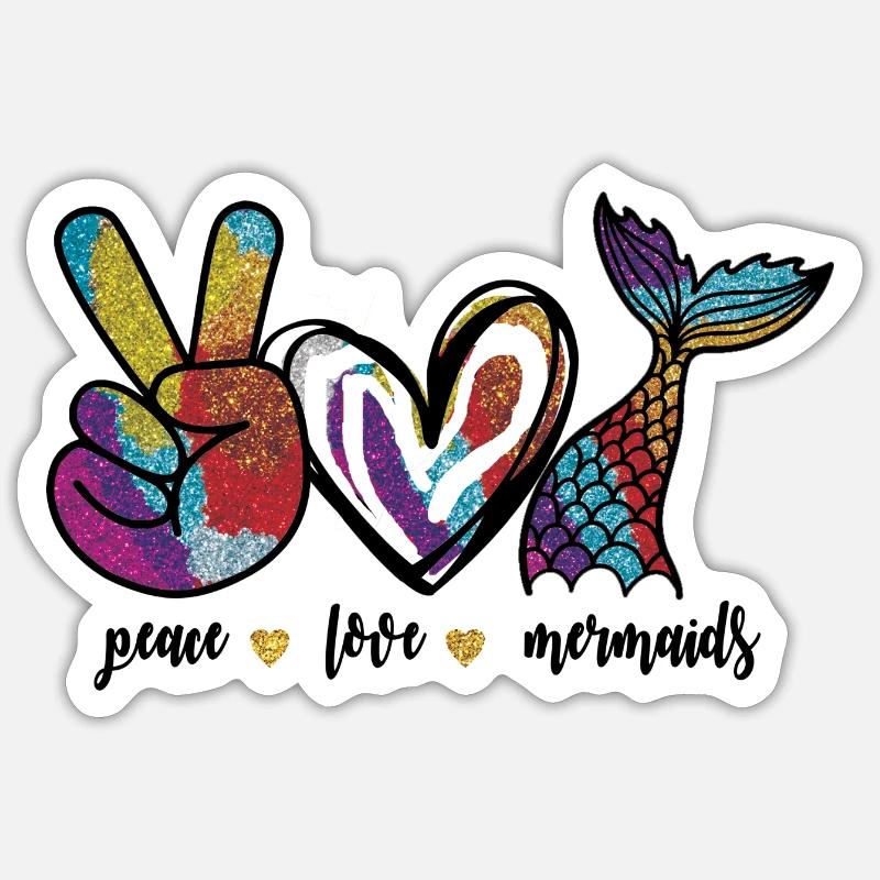 Ocean Sublimation - Sticker size S (10 x 10 cm) - white matte