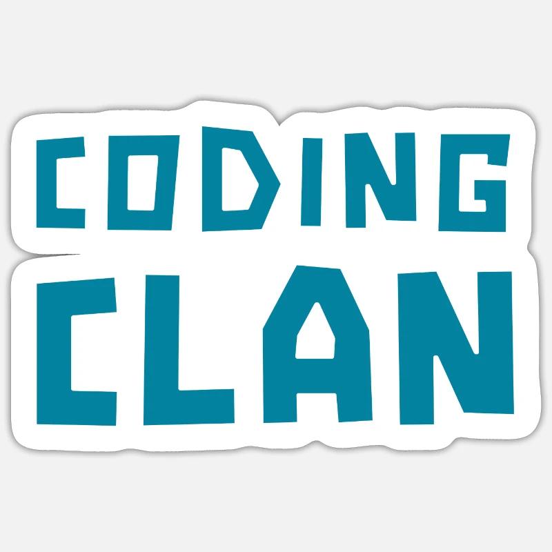 Programmierer Coder Software Entwickler - Sticker Größe S (10 x 10 cm) - Mattweiß