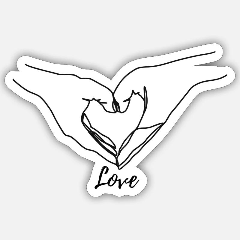 Sticker size S (10 x 10 cm) - 