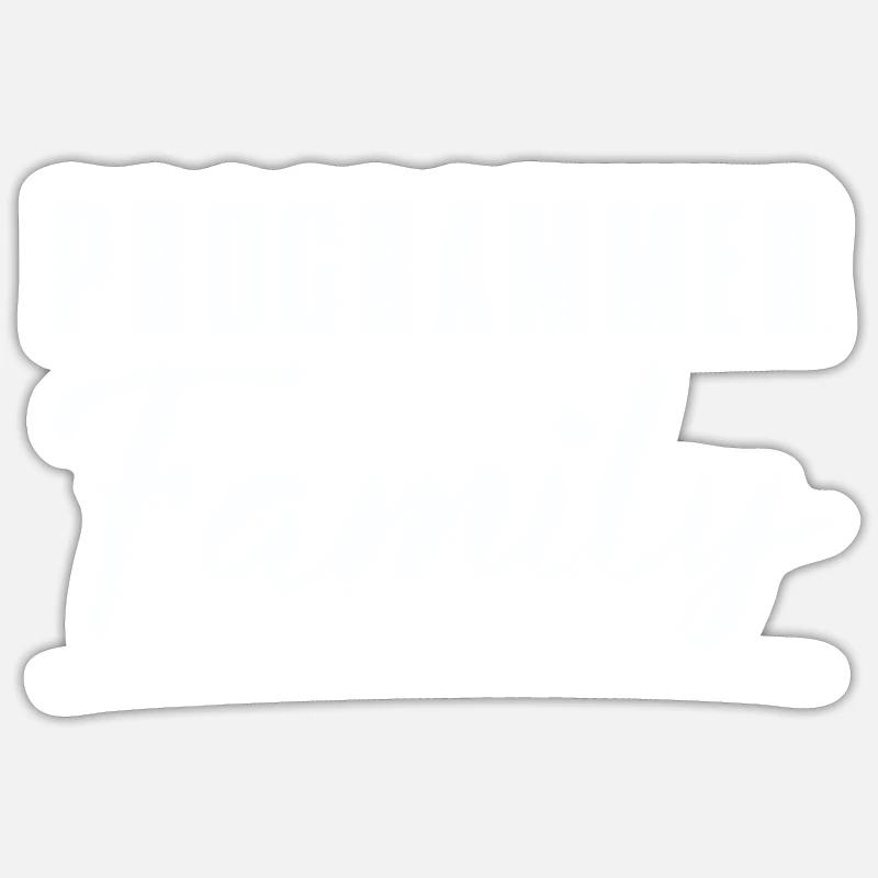 Programmeur Coder Développeur de logiciels Sticker taille S (10 x 10 cm)