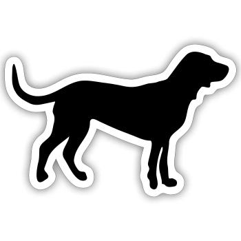 Cäthe shape - Sticker Größe S (10 x 10 cm) - Mattweiß - Vorne