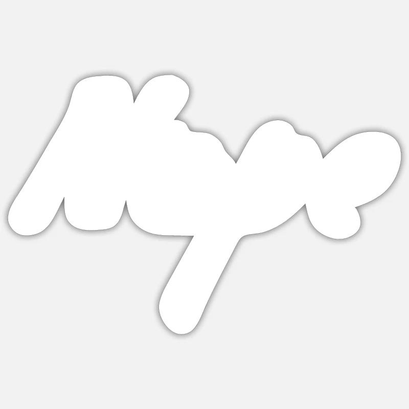 Nope Sticker Größe S (10 x 10 cm)