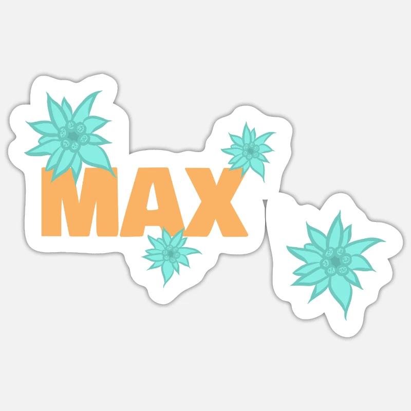 Max Sticker Größe S (10 x 10 cm)
