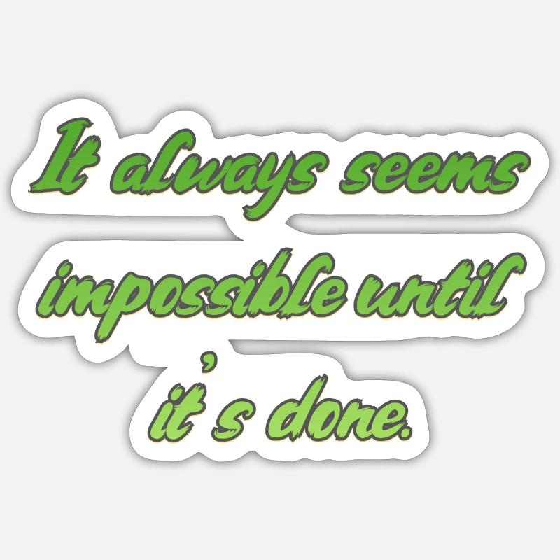 Sticker Größe S (10 x 10 cm) - 