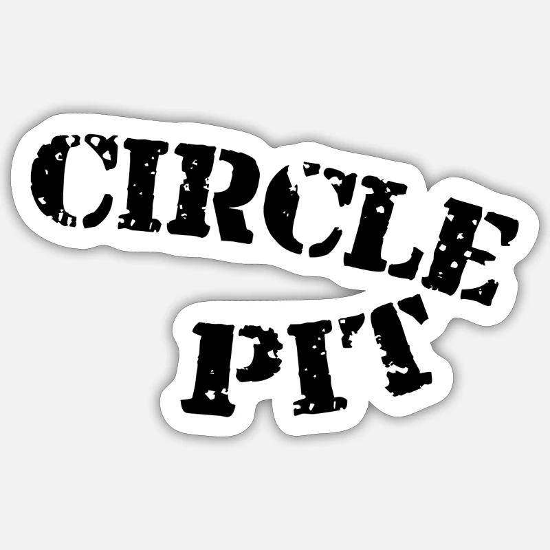 Circle Pit Sticker size S (10 x 10 cm)