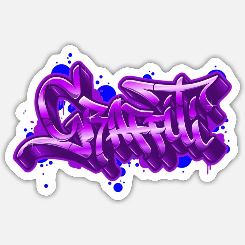 Graffiti Sticker Größe S (10 x 10 cm)
