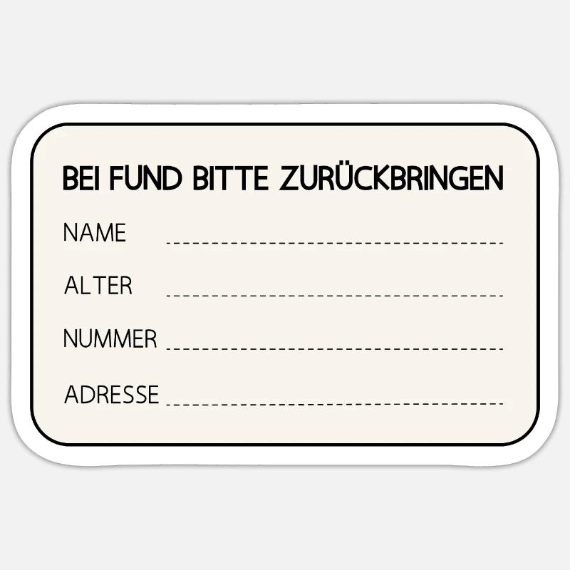 Sticker Größe S (10 x 10 cm) - 