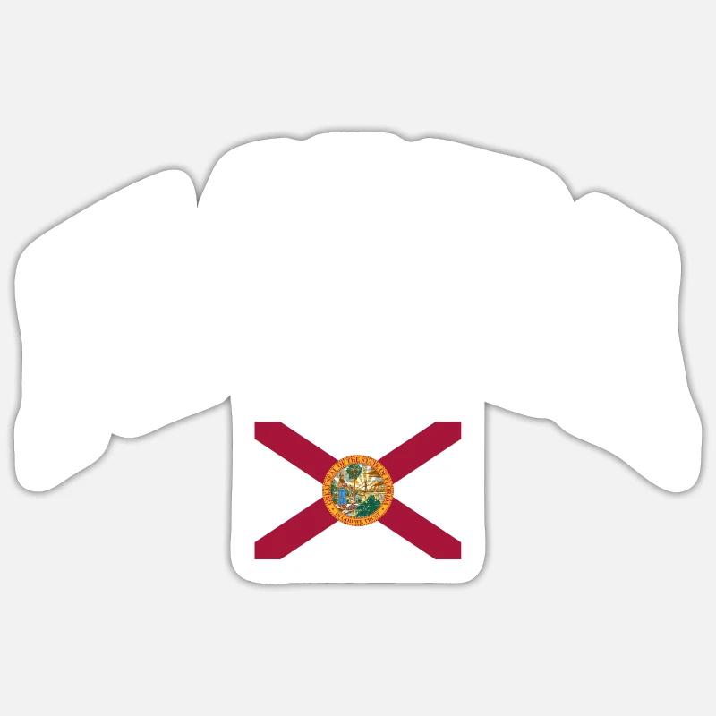 Florida Sticker Größe S (10 x 10 cm)