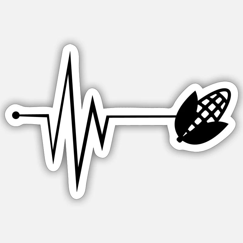Mais Puls Sticker Größe S (10 x 10 cm)
