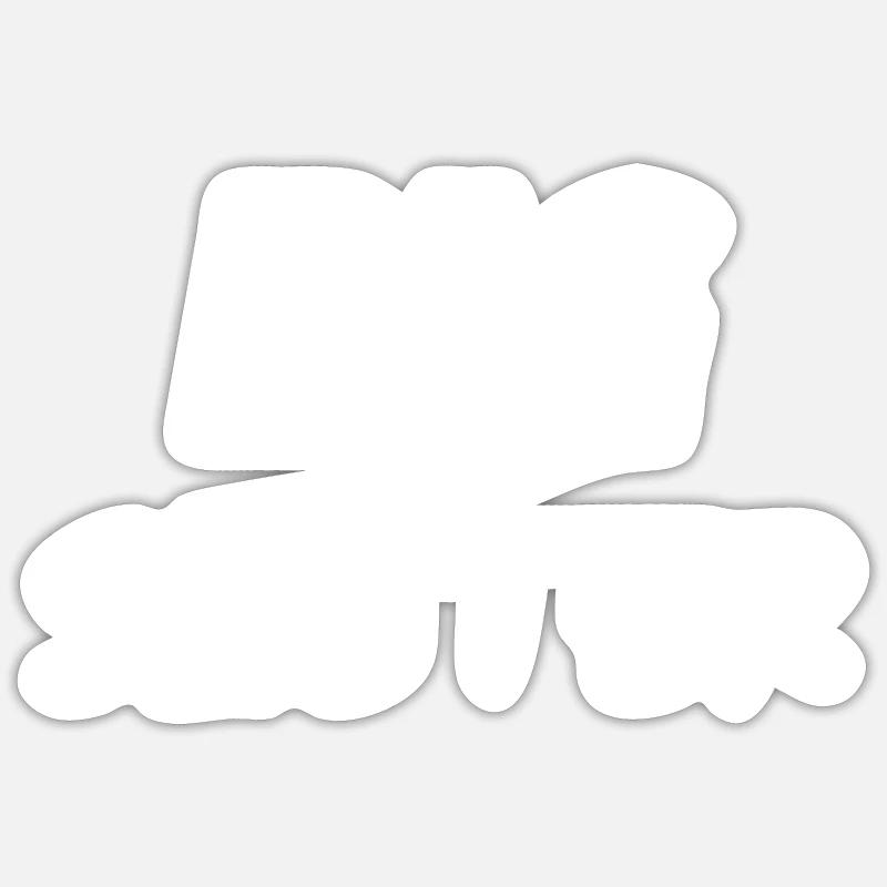 Sticker Größe S (10 x 10 cm) -