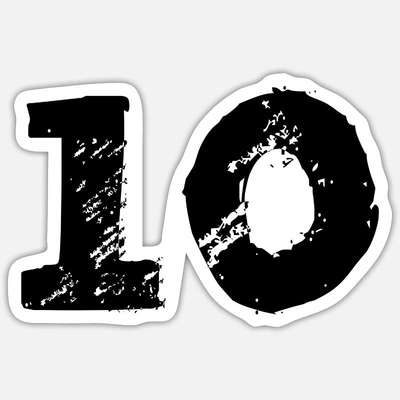 Sticker size S (10 x 10 cm) - 