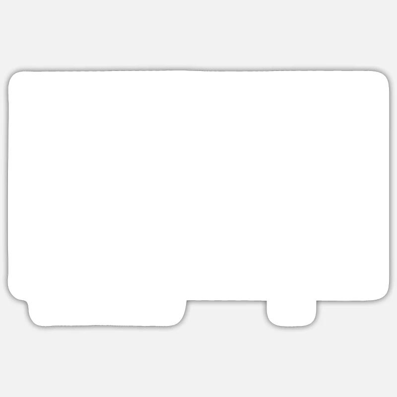 Ihr Ehemann - Ich - Wanderung Links Sticker Größe S (10 x 10 cm)