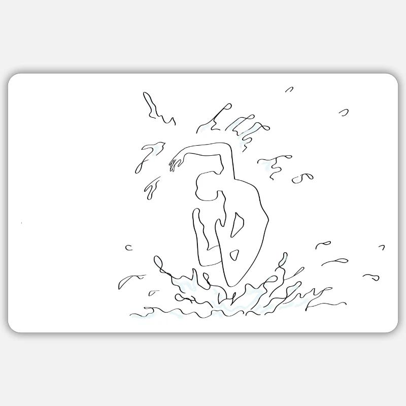 Synchro actions Sticker Größe S (10 x 10 cm)