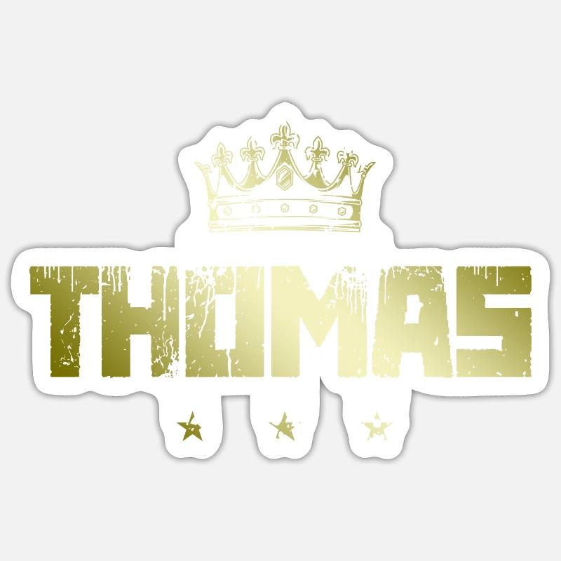 Thomas Sticker size S (10 x 10 cm)