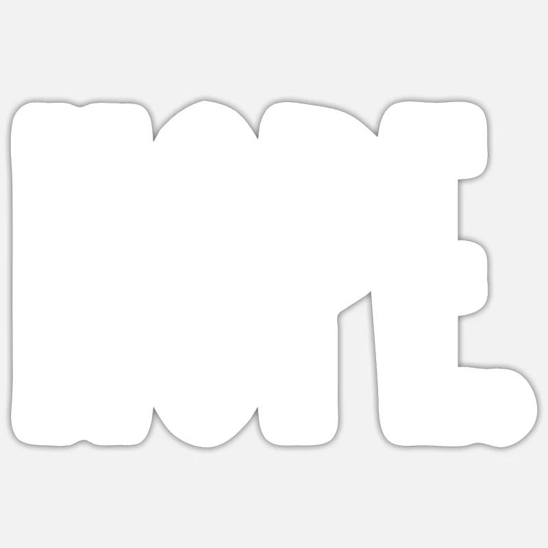 Nope Sticker size S (10 x 10 cm)